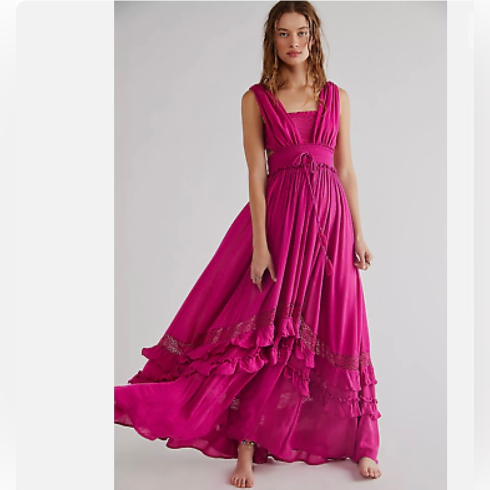 Free People Endless Summer Santa Maria Maxi - Size L